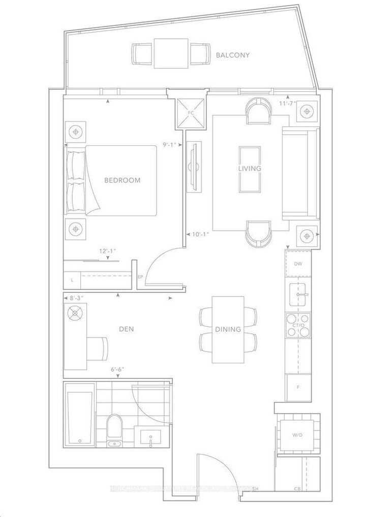 Property Photo:  480 Front Street W 1809  ON M5V 0V5 