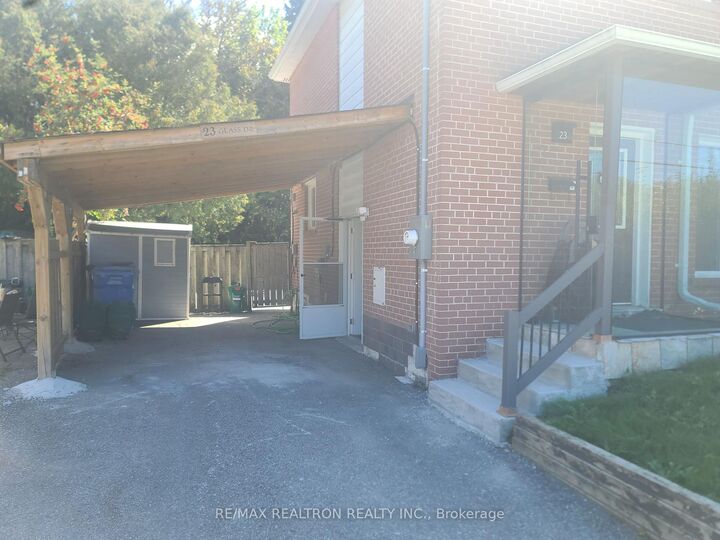 Property Photo:  23 Glass Drive Lower Unit  ON L4G 2E5 