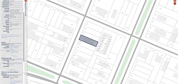 Property Photo: 1629 Gordon Street LA 70117