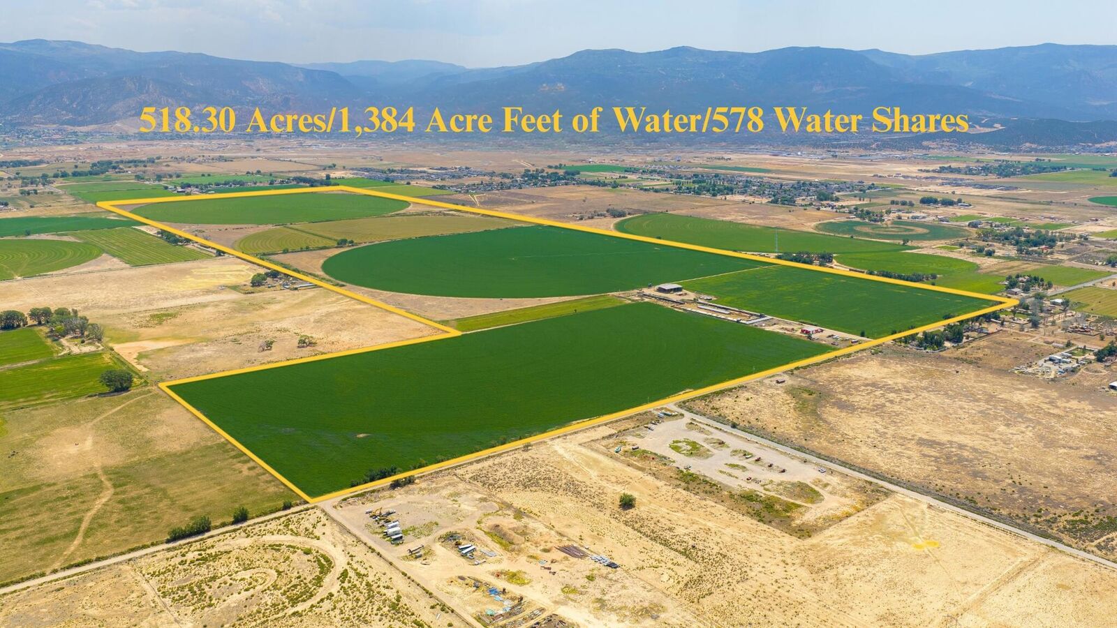 Property Photo: 518 Acres 1384 Af Water, 578 Water Share UT 84721