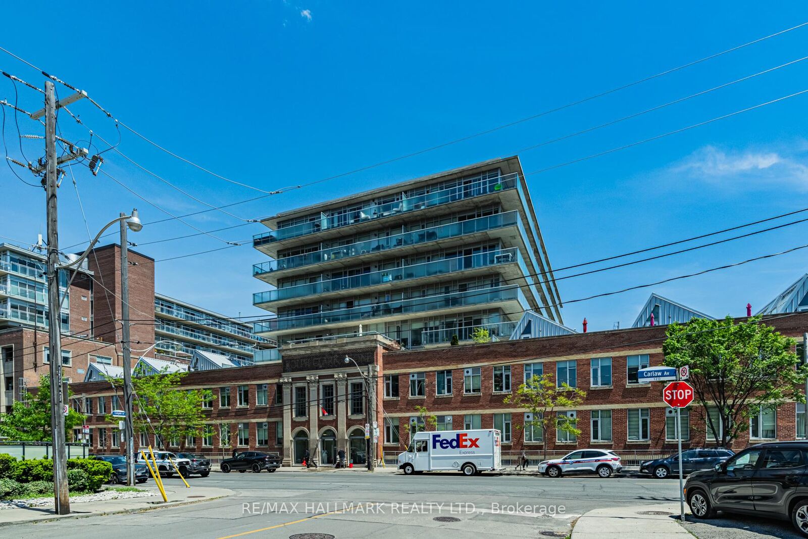 Property Photo: 201 Carlaw Avenue L06 ON M4M 2S3