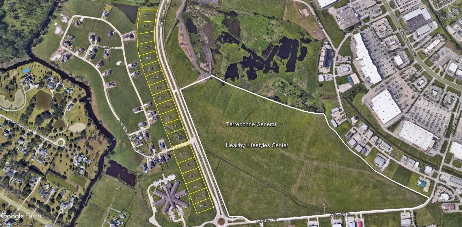 Property Photo:  Lot 18 Westside Extension  LA 70360 