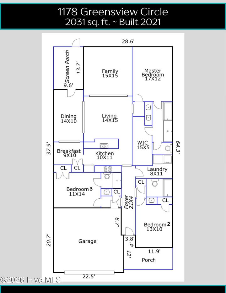 Property Photo: 1178 Greensview Circle NC 28451