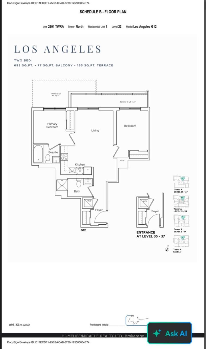 Property Photo:  5 Meadowale Road 2201  ON L4K 0C7 
