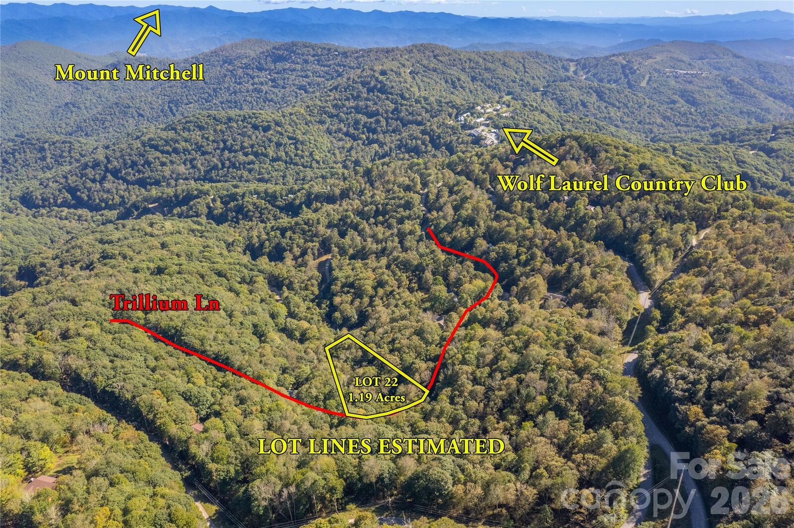 Property Photo:  22 Trillium Lane 22  NC 28754 