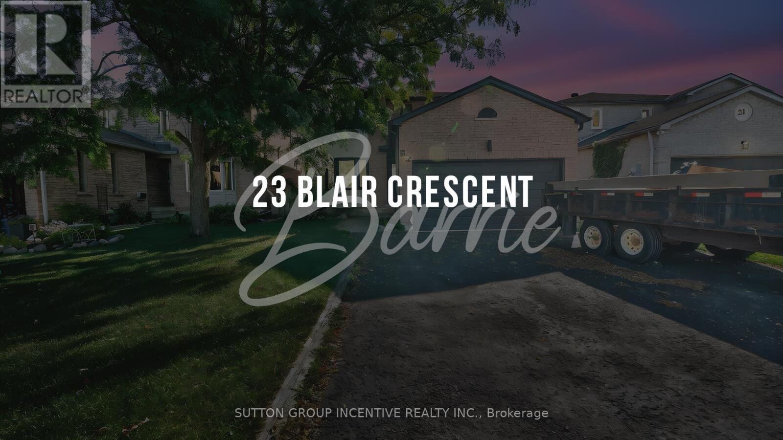Property Photo:  23 Blair Crescent  ON L4M 5Y7 