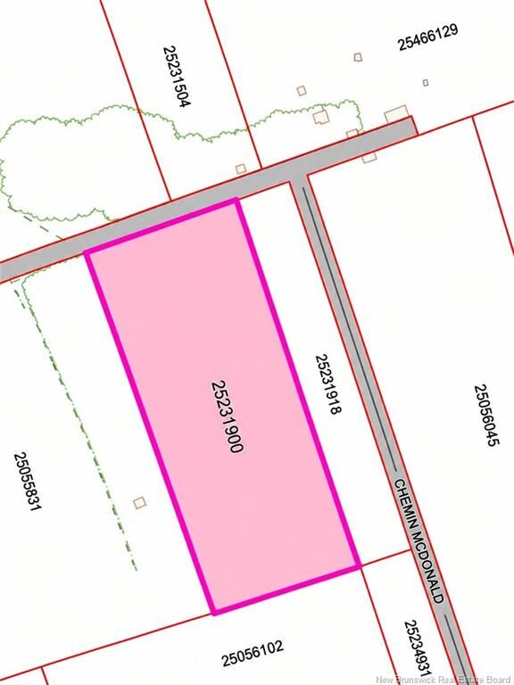 Property Photo:  Lot McDonald  NB E4S 5E4 