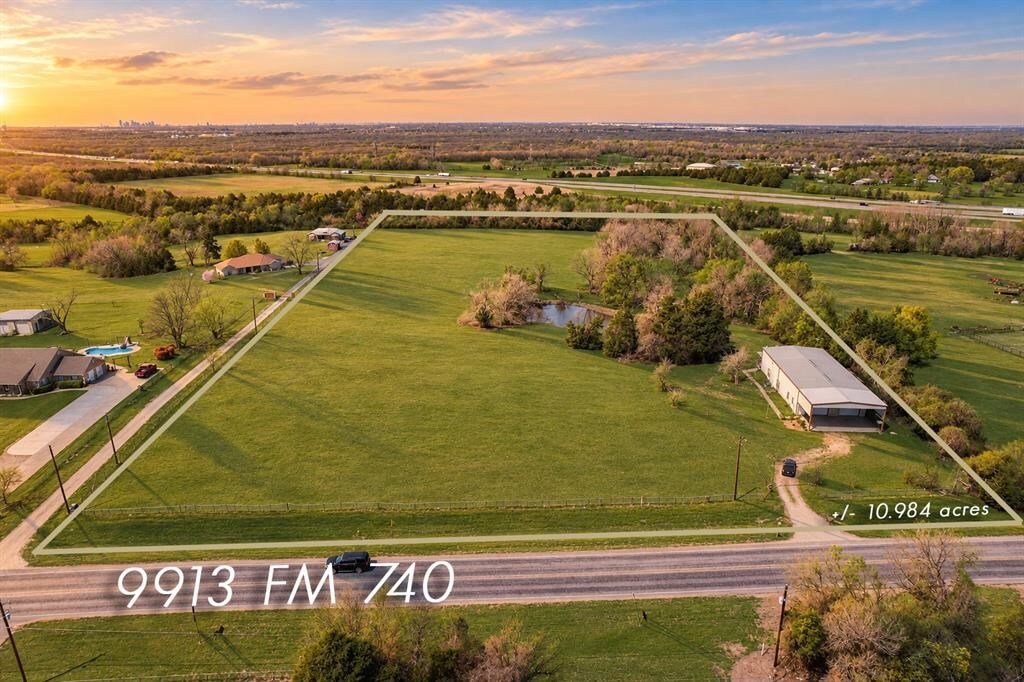 Property Photo:  9913 Fm 740  TX 75126 