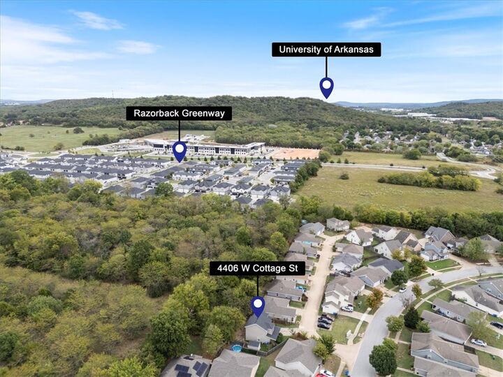 Property Photo: 4406 Cottage Street AR 72704