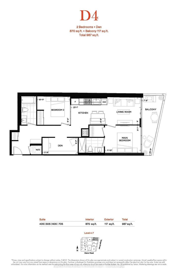Property Photo:  8 Manor Road W 605  ON M4S 2A5 