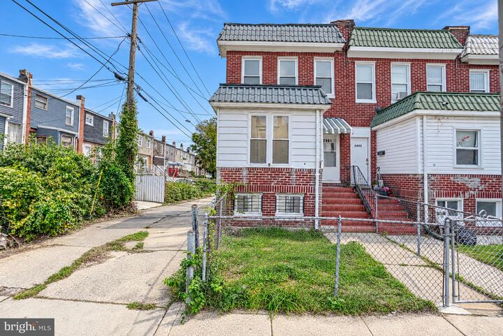 Property Photo: 2801 Quantico Avenue MD 21215