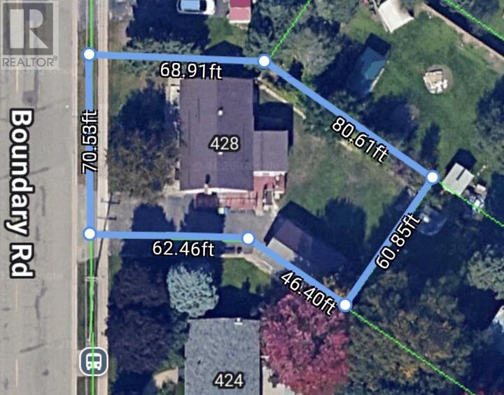 Property Photo: 428 Boundary Rd ON P6A 5C2