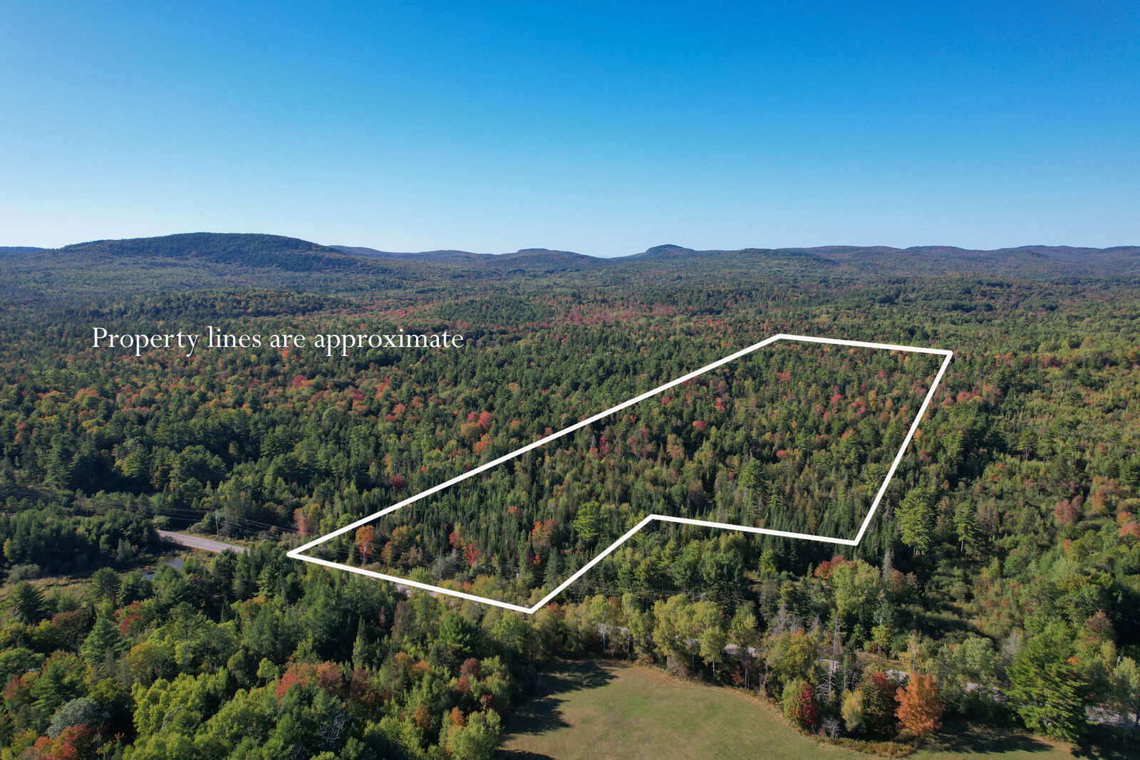 Property Photo:  Lot #28 Mariaville  Road  ME 04605 