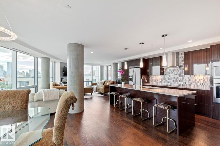 Property Photo: 11969 Jasper Avenue NW 1201 AB T5K 0P1