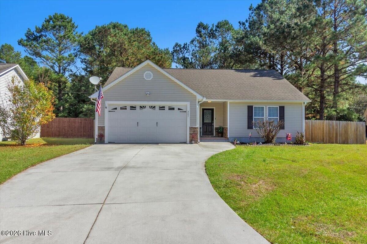 Property Photo:  207 Demetrius Court  NC 28539 