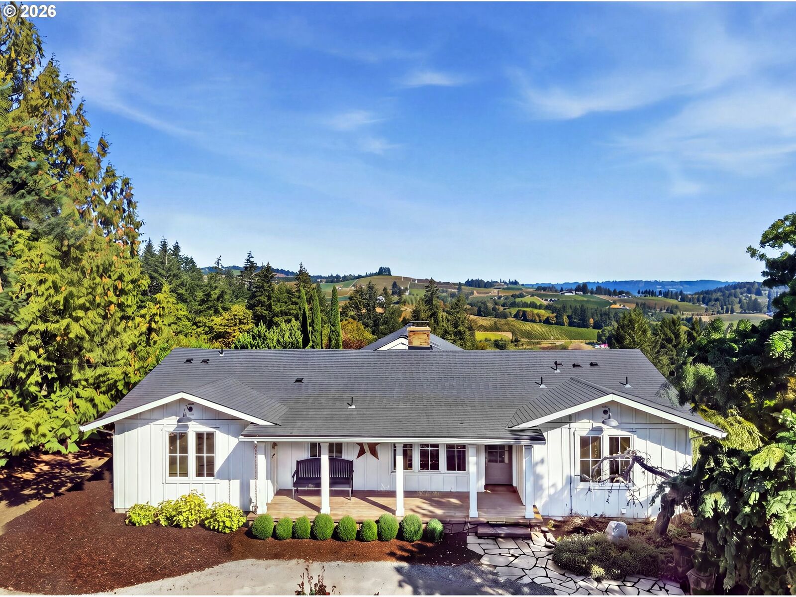Property Photo:  19335 NE Trunk Rd  OR 97115 