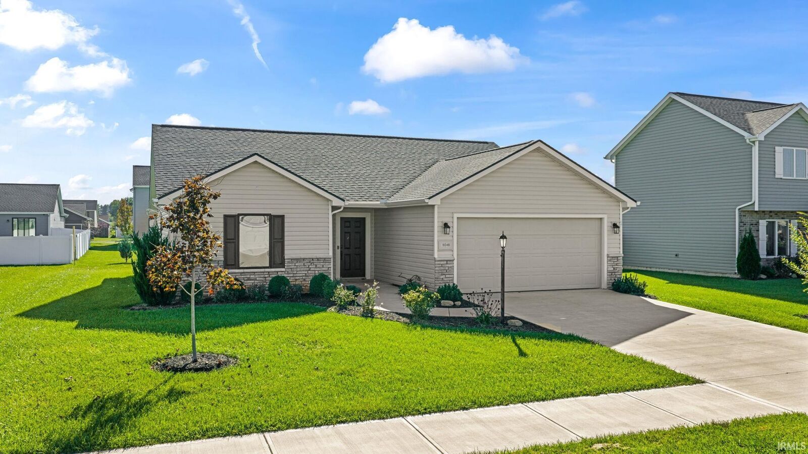 Property Photo:  18348 Peregrine Drive  IN 46553 