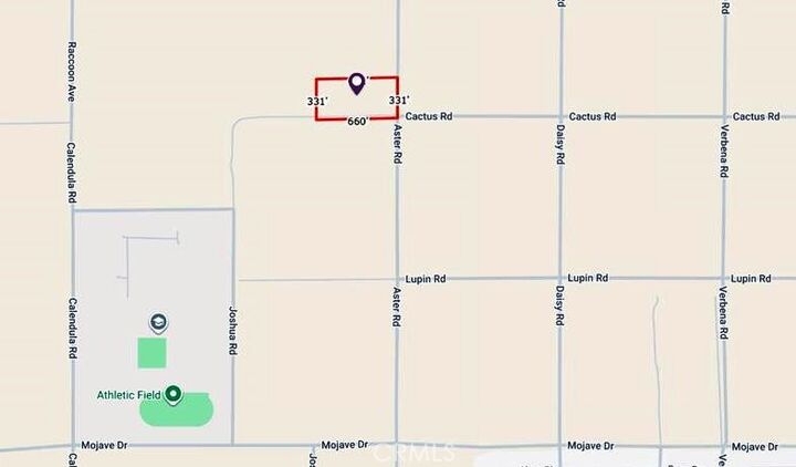 Property Photo:  0 Cactus & Aster 5-Acres Road  CA 92301 