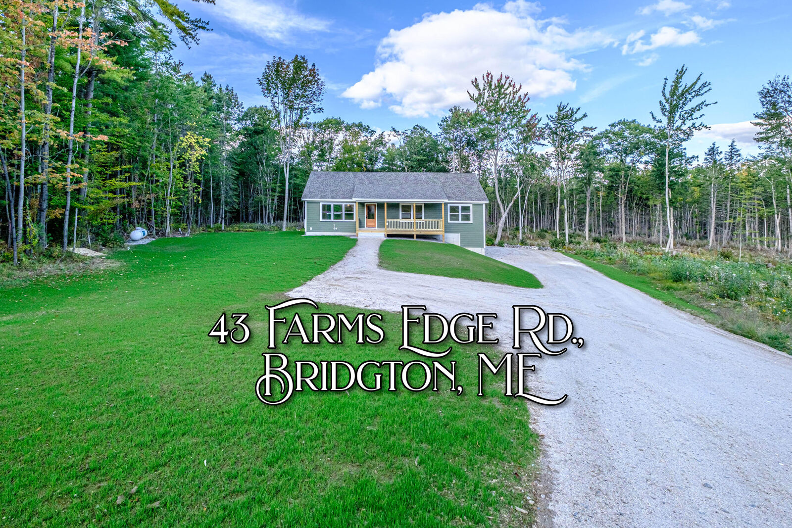 Property Photo:  43 Farms Edge Road  ME 04009 