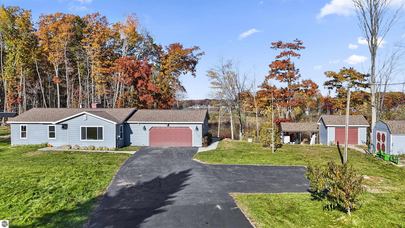 Property Photo:  8910 W Jennings Road  MI 49651 