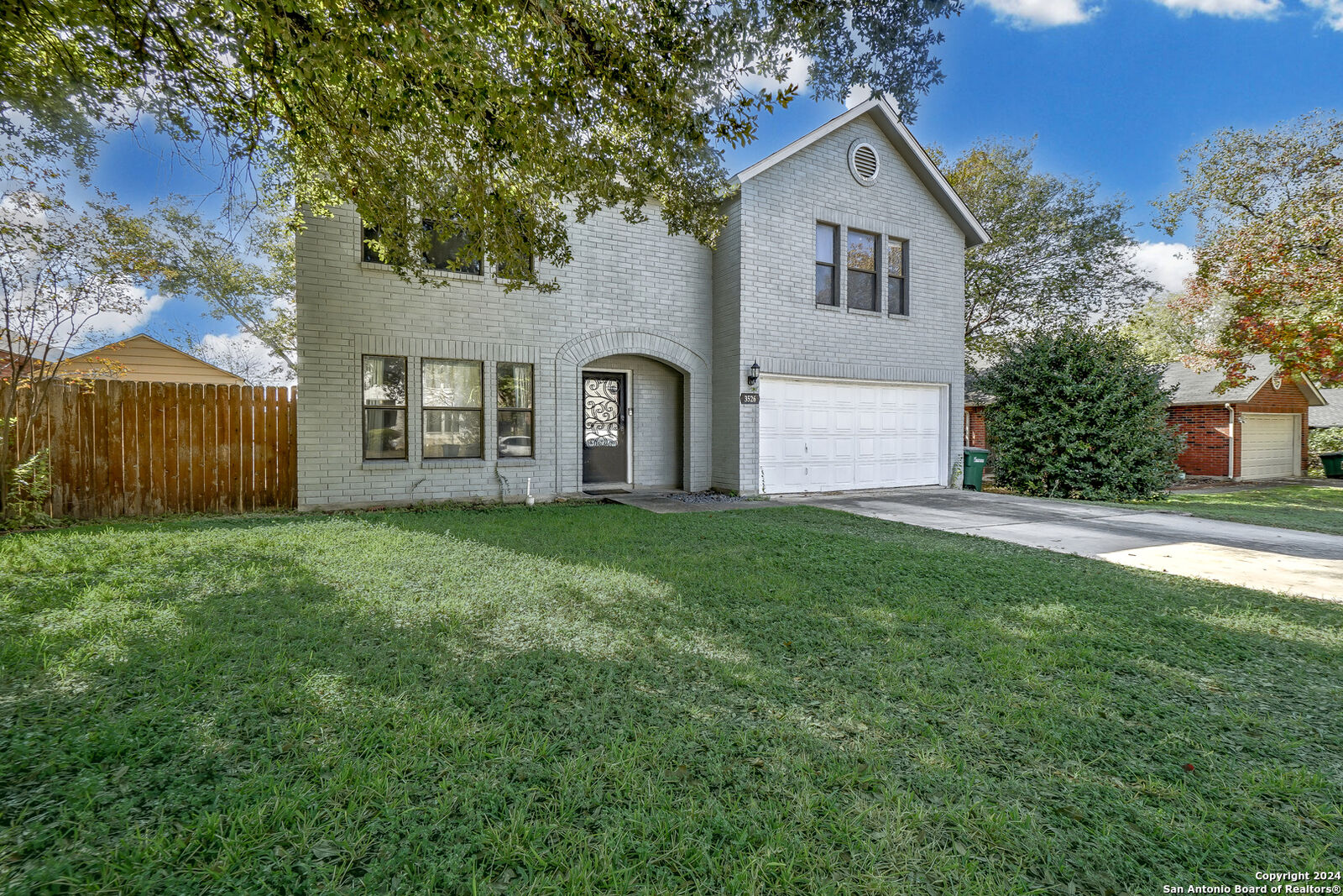 Property Photo:  3526 Mistic Grv  TX 78247 