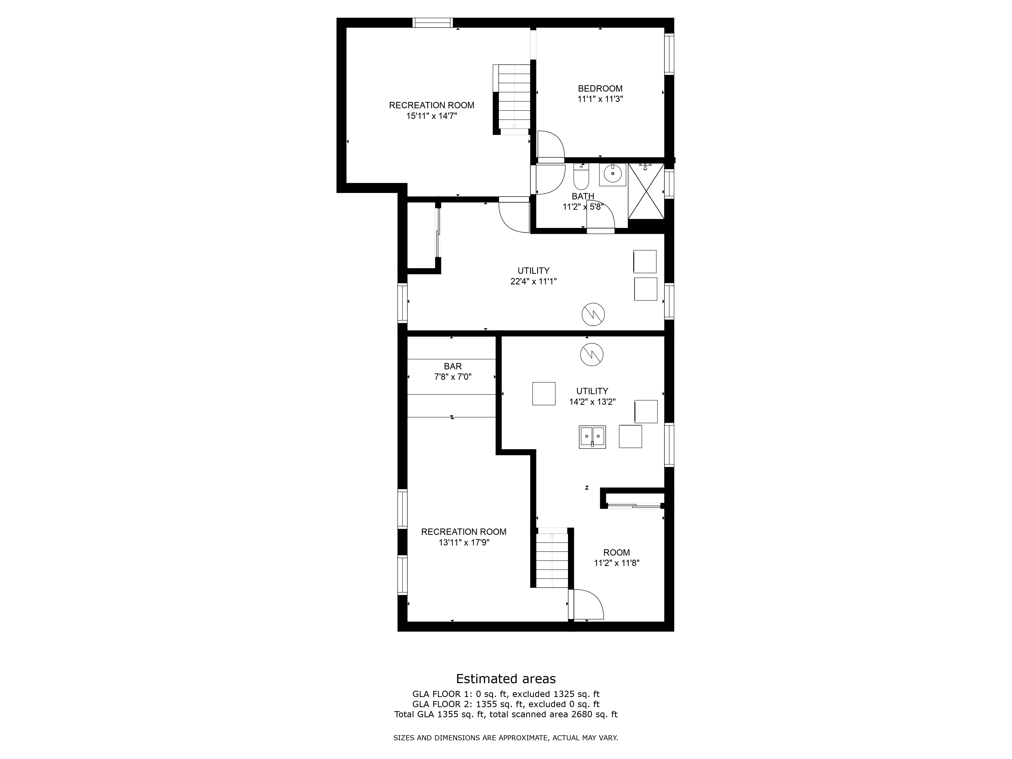Property Photo: Floor Plan 658 NW 50th Street  WA 98107 