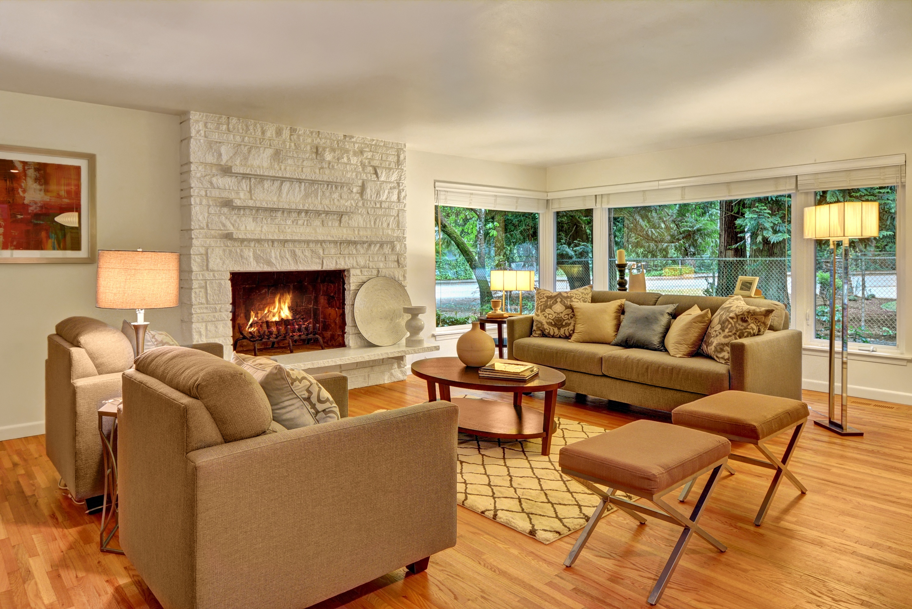 Property Photo: Foyer/living room 4008 NE 178th St  WA 98155 