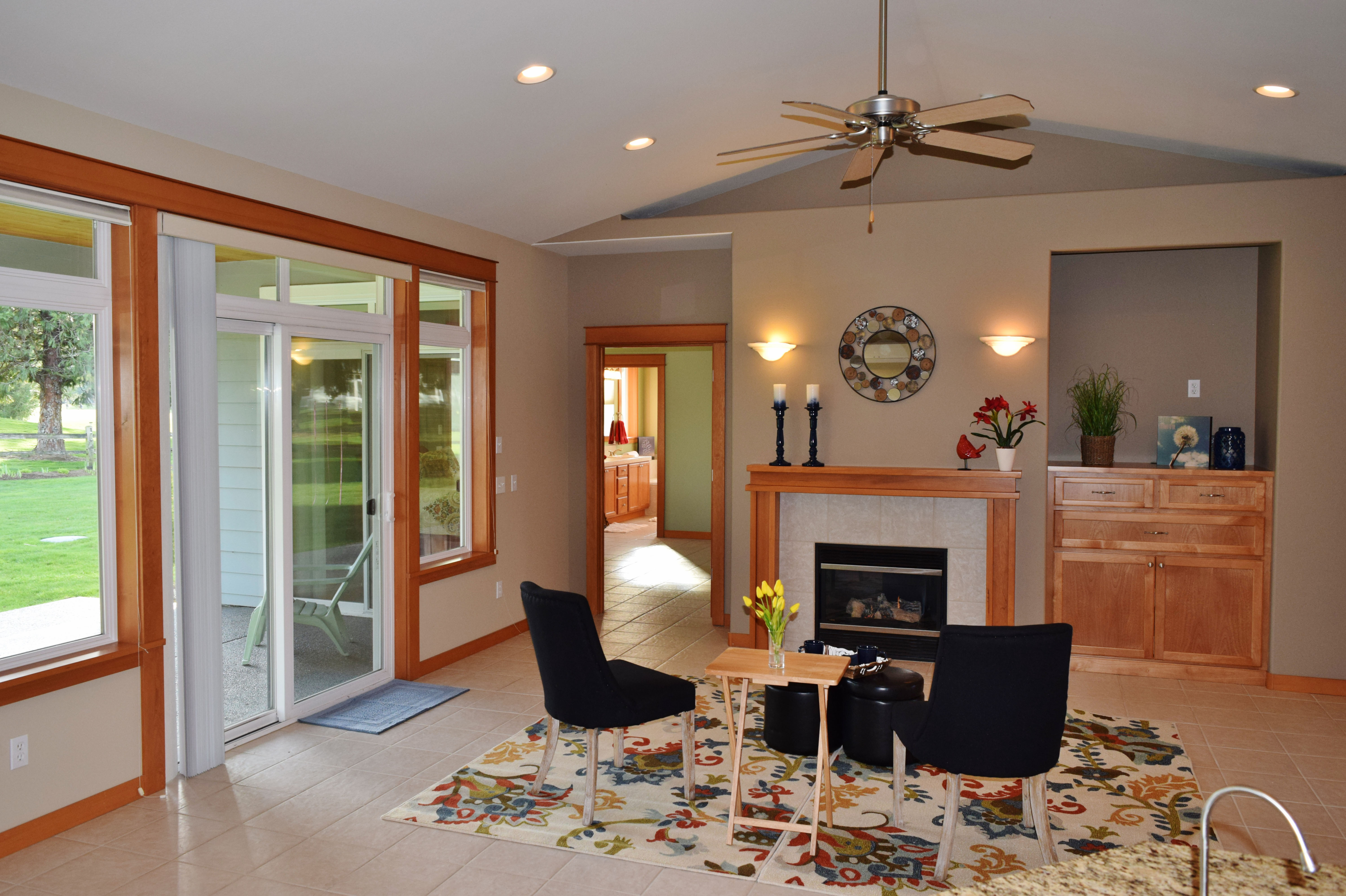Property Photo: Gathering rm-living, dining, kitchen 873 E Pole Road A WA 98264
