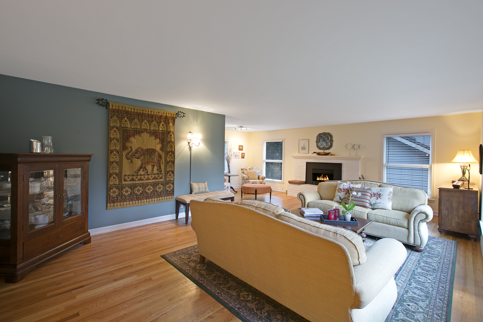 Property Photo: Living room 13649 Main St WA 98005