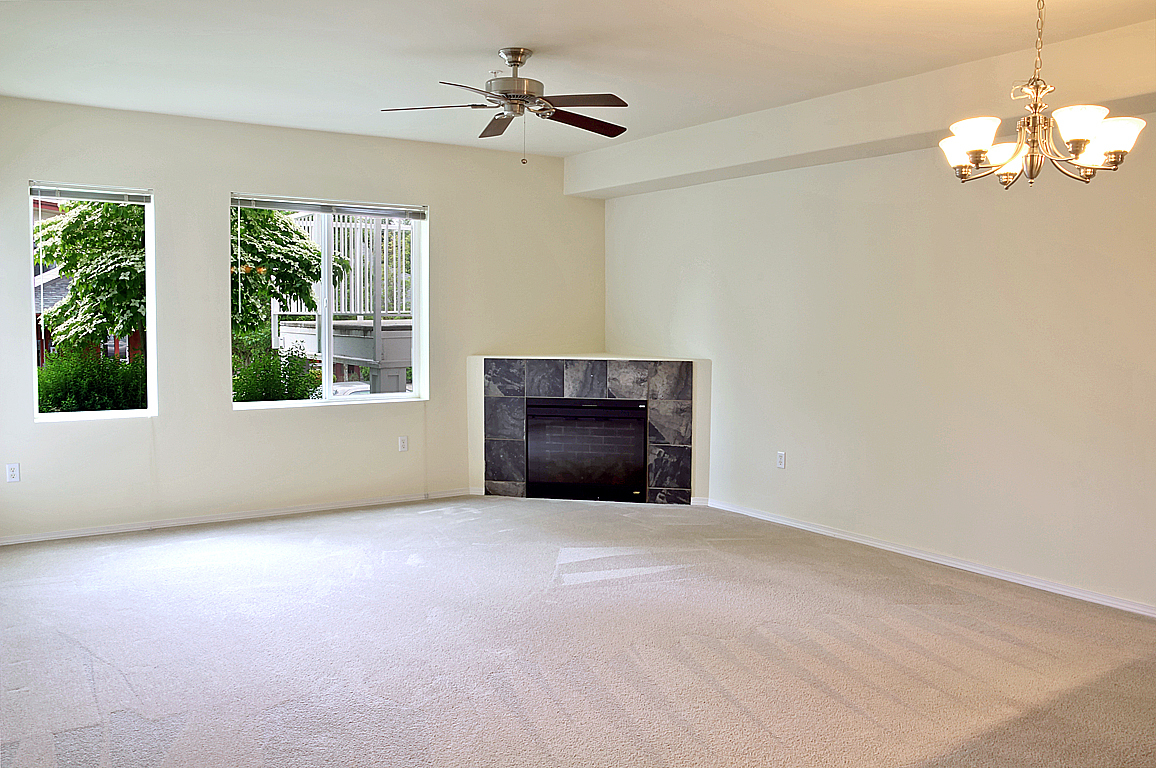 Property Photo: Living and dining rooms 14915 38th Dr SE D1006  WA 98012 