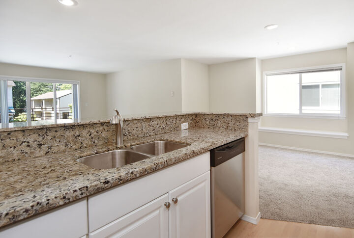 Property Photo: Great room & kitchen 12034 15th Ave NE 209  WA 98125 