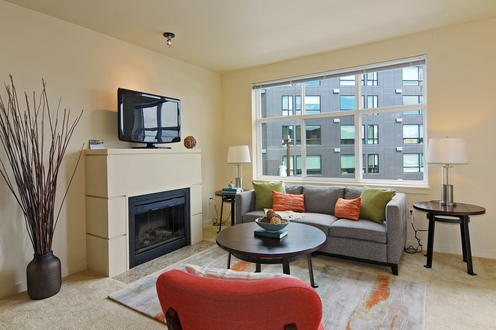 Property Photo: Great room 5440 Leary Ave NW 518 WA 98107
