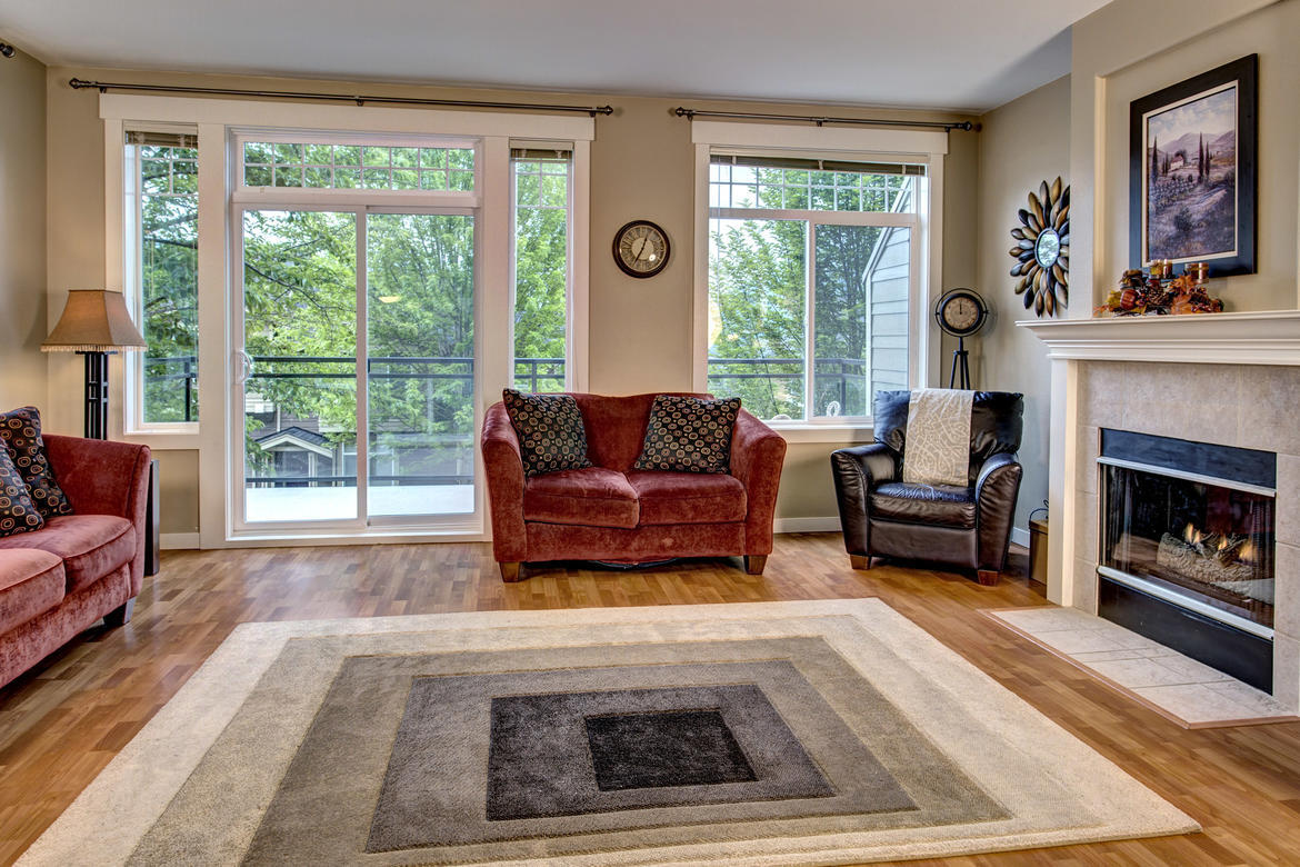 Property Photo: Family room 23300 SE Black Nugget Rd G6  WA 98029 