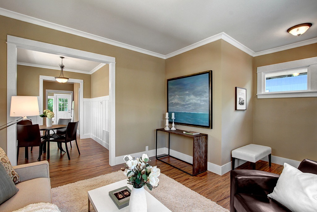 Property Photo: Living room 4108 25th Ave SW  WA 98106 