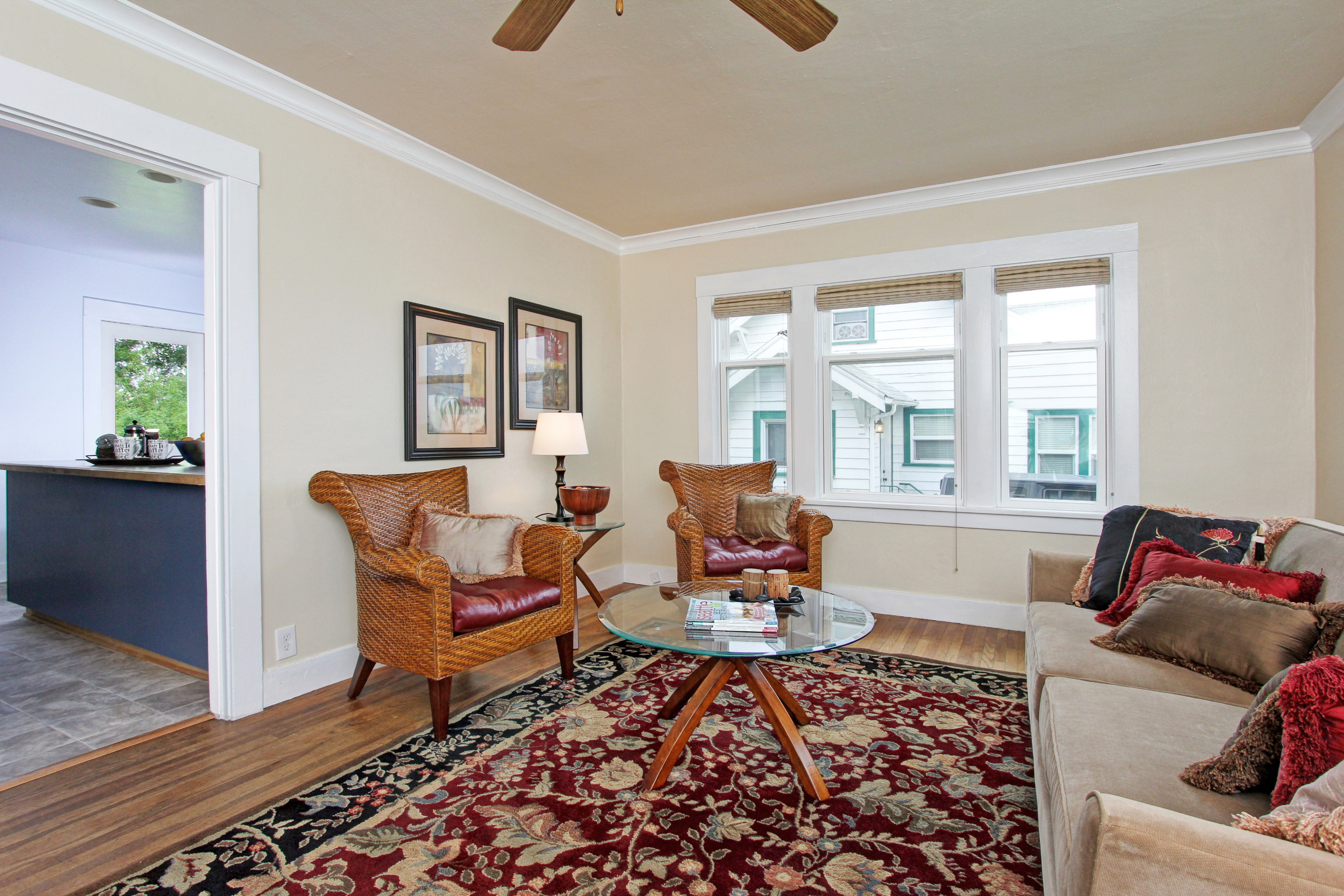 Property Photo: Living room 7937 11th Ave SW  WA 98106 