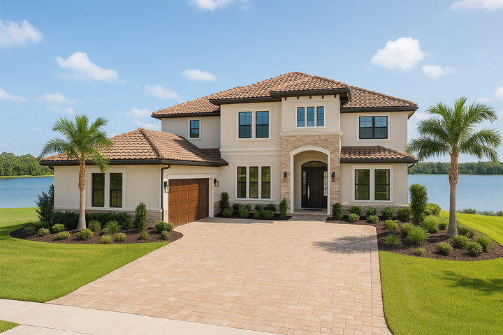 Property Photo: Exterior Front 4827 Golden Harbor Ridge  FL 34211 