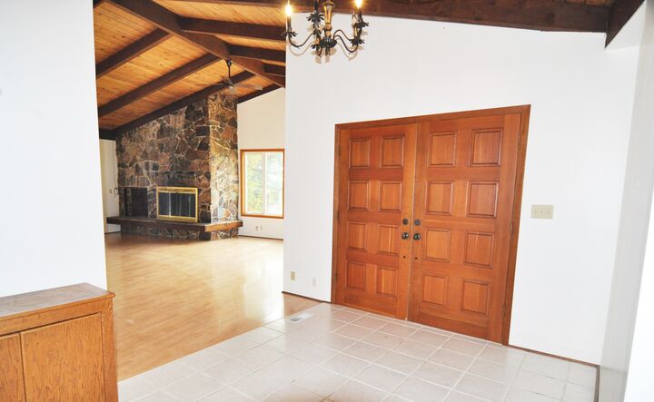Property Photo: Entry opens into great room 242 Lopez Hill Rd  WA 98261 